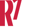 R7 Technologies Logo - Inverted